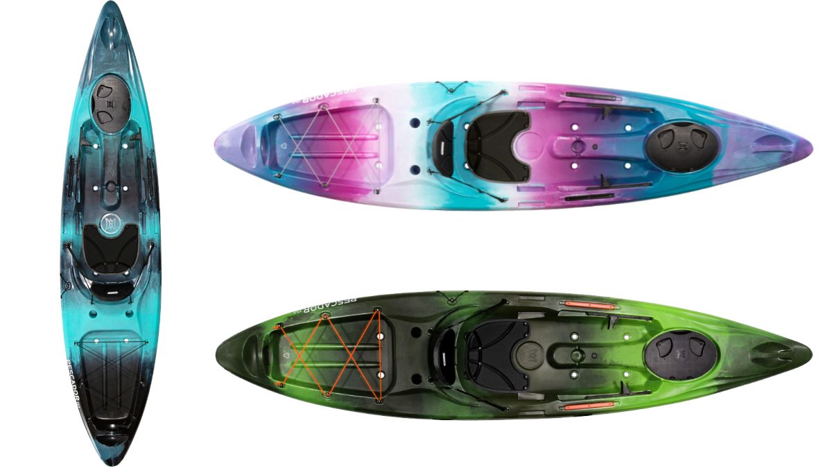 Pescador 12.0 Recreational & Fishing Kayak by Perception Kayaks