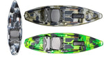 moken 10 v2 paddle kayak High/Low seating system fishing kayak