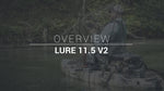 lure 11.5 fishing kayak high/low seat fishfinder pod video