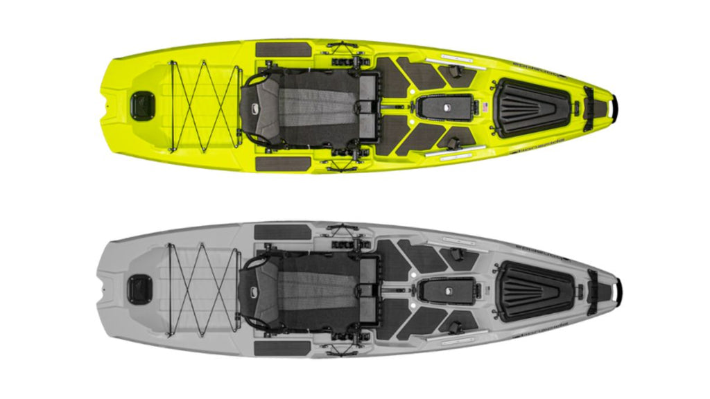 SS107—Portable Sit/Stand Paddle Fishing Kayak by Bonafide – Action Watersports in Auburndale, Florida