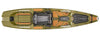 Bonafide SS127 Kayak olive high low seating anti slip deck fishfinder ready