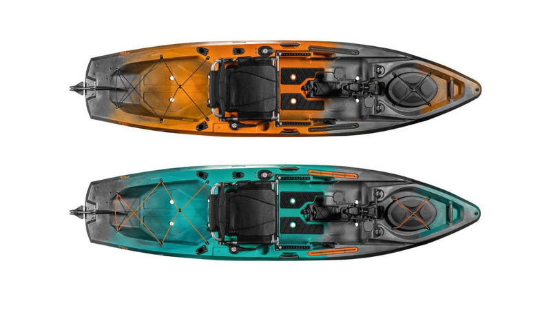 fishing kayak with pedal Sportsman 120—Double-Hull Fishing Paddle Kayak by Old Town – Action Watersports in Auburndale, Florida