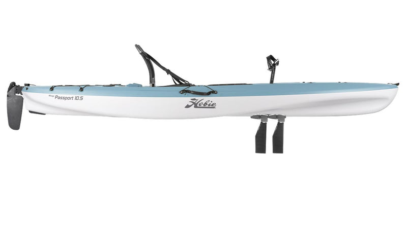 Hobie Mirage Passport 10.5 Slate Blue pedal kayak thermoform 