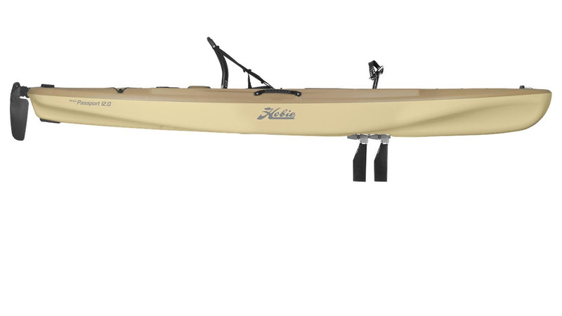Hobie Mirage Passport 12 Fishing Kayak Bay Sand  pedal kayak thermoform 