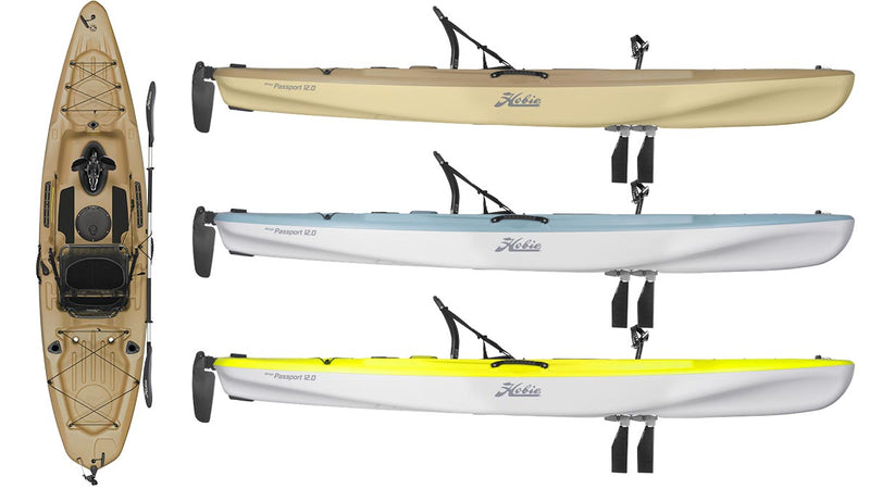Hobie Mirage Passport 12 Fishing Kayak pedal kayak thermoform 