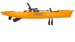 Mirage Pro Angler 12—Sit-on-Top Pedal Kayak Papaya Orange vantage seat system saltwater fishing freshwater fishing