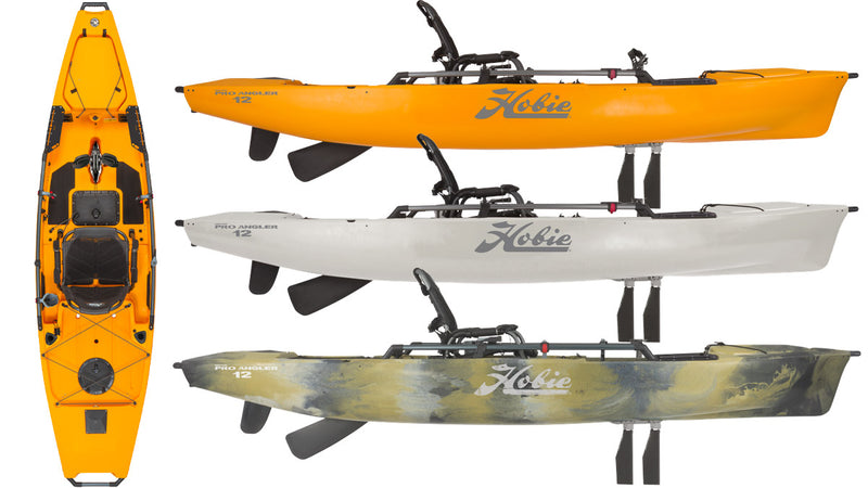 Mirage Pro Angler 12—Sit-on-Top Pedal Kayak with MirageDrive 180 vantage seat system saltwater fishing freshwater fishing