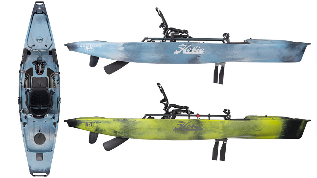 Mirage Pro Angler 14—Sit-on-Top Pedal Kayak with MirageDrive 360 Technology vantage seat system saltwater fishing freshwater fishing