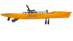 Mirage Pro Angler 14—Sit-on-Top Pedal Kayak Papaya Orange vantage seat system saltwater fishing freshwater fishing