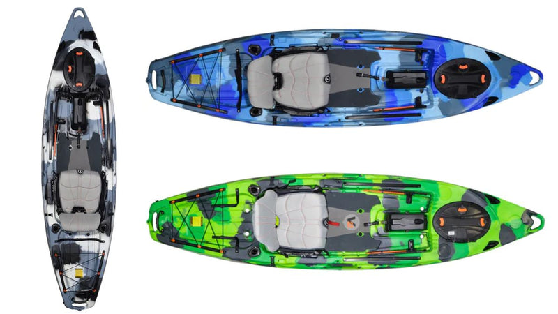 feelfree lure 13.5 sit-on-top fishing kayak Lure 11.5—Tri-Powered Configurable Kayak by Feelfree Kayaks – Action Watersports in Auburndale, Florida
