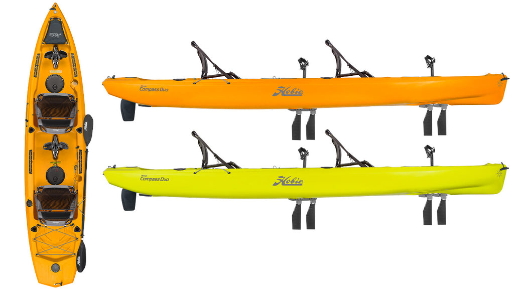Hobie Mirage Compass Duo Kayak fishing tandem