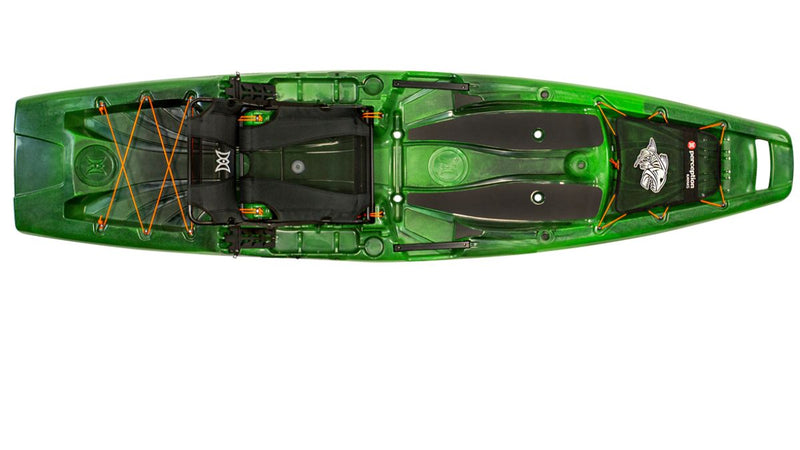 perception-outlaw 11.5-kayak-moss camo high seat rotomold kayak