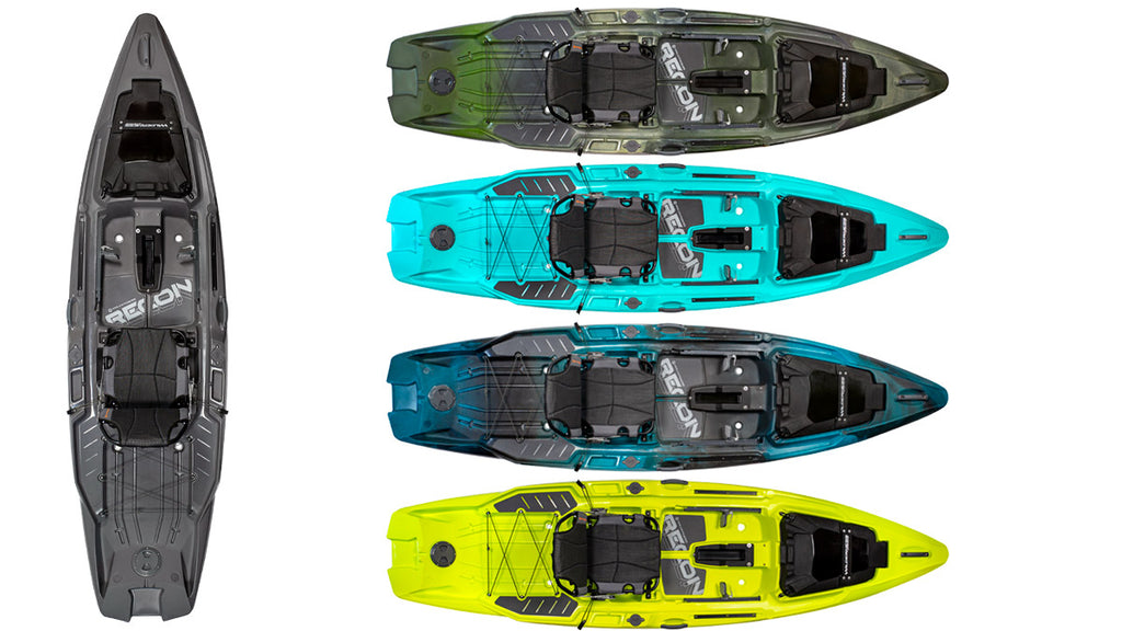 recon-120-sit-on-top-kayak helix drive ready large storage hatch 